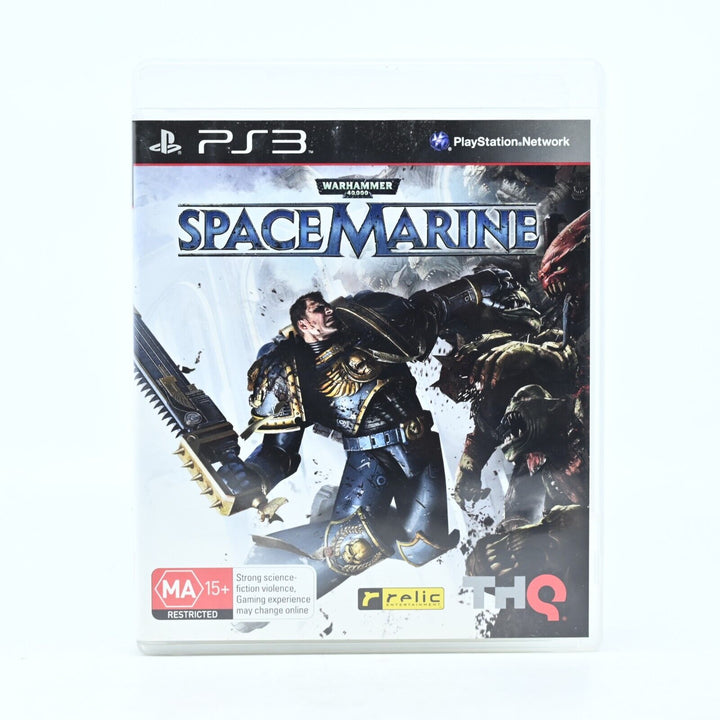 Warhammer 40K: Space Marine - Sony Playstation 3 / PS3 Game + Manual - FREE POST