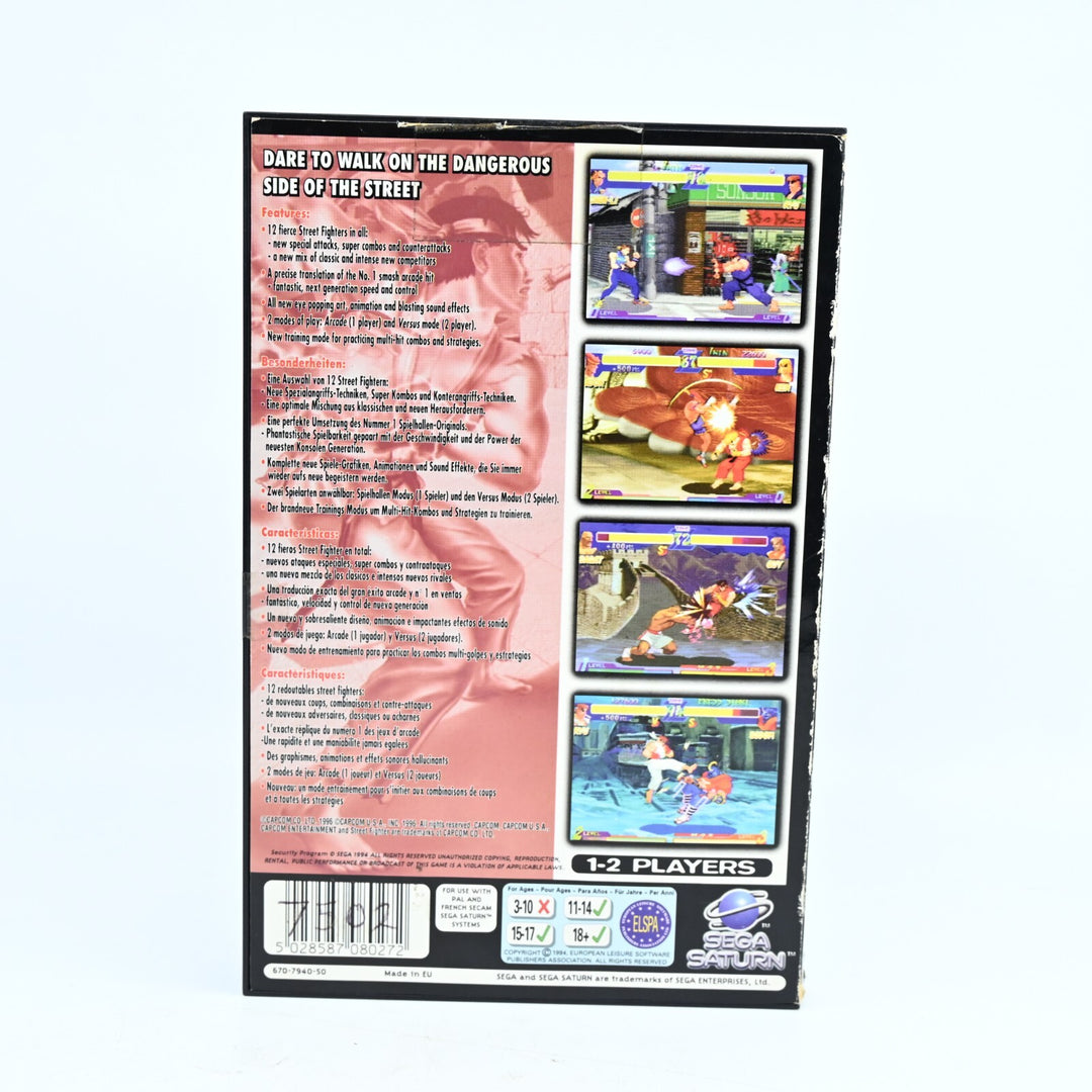Street Fighter Alpha: Warriors' Dreams - Sega Saturn Game - PAL - MINT DISC!