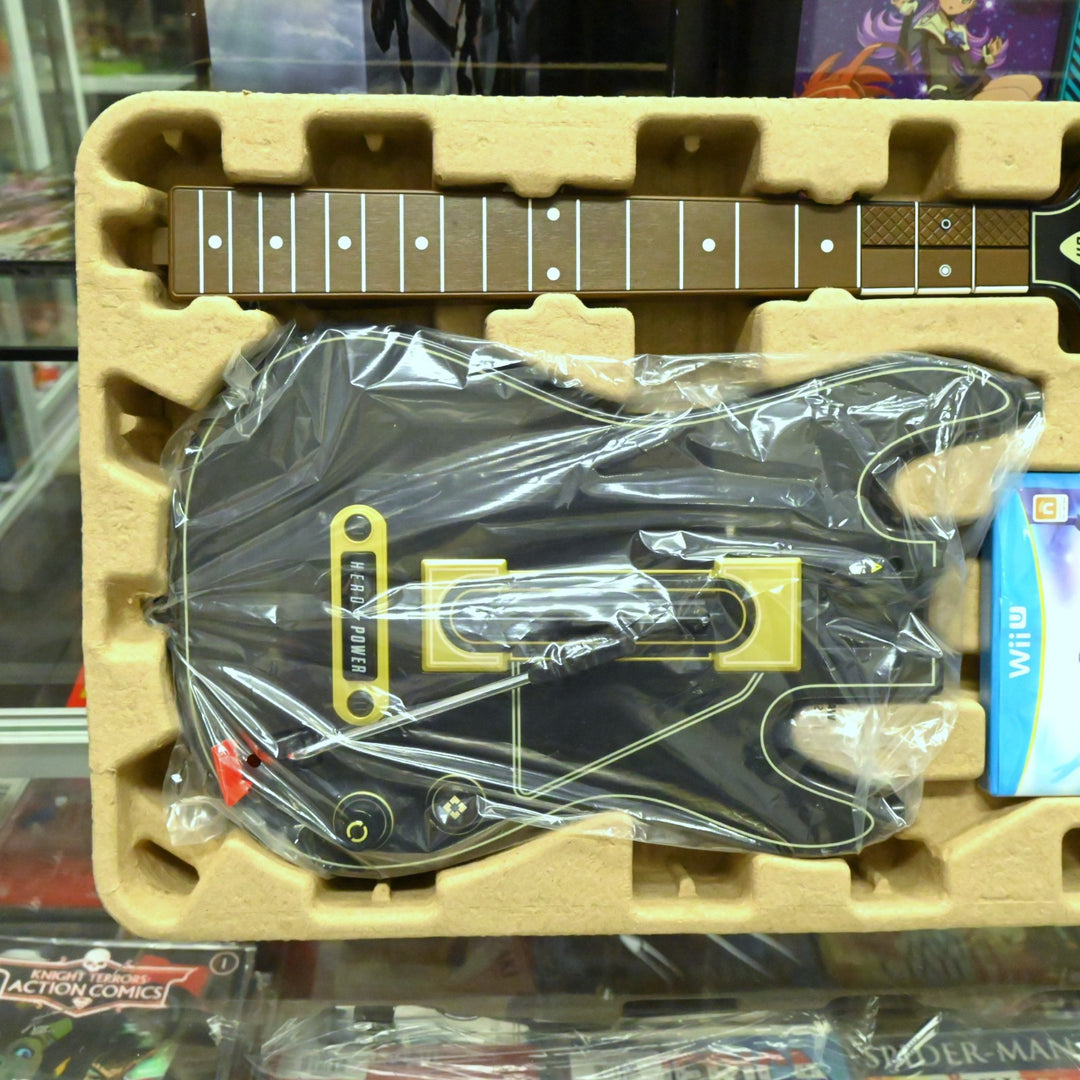 Guitar Hero Live - Box with Guitar & Nintendo Wii U Game - PAL - FREE POST!