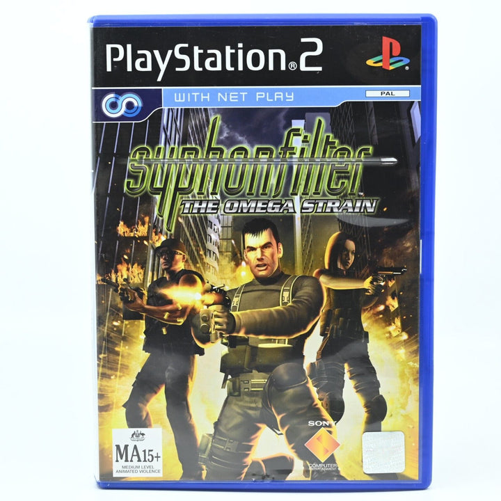 Syphon Filter: The Omega Strain - Sony Playstation 2 / PS2 Game - No Manual PAL