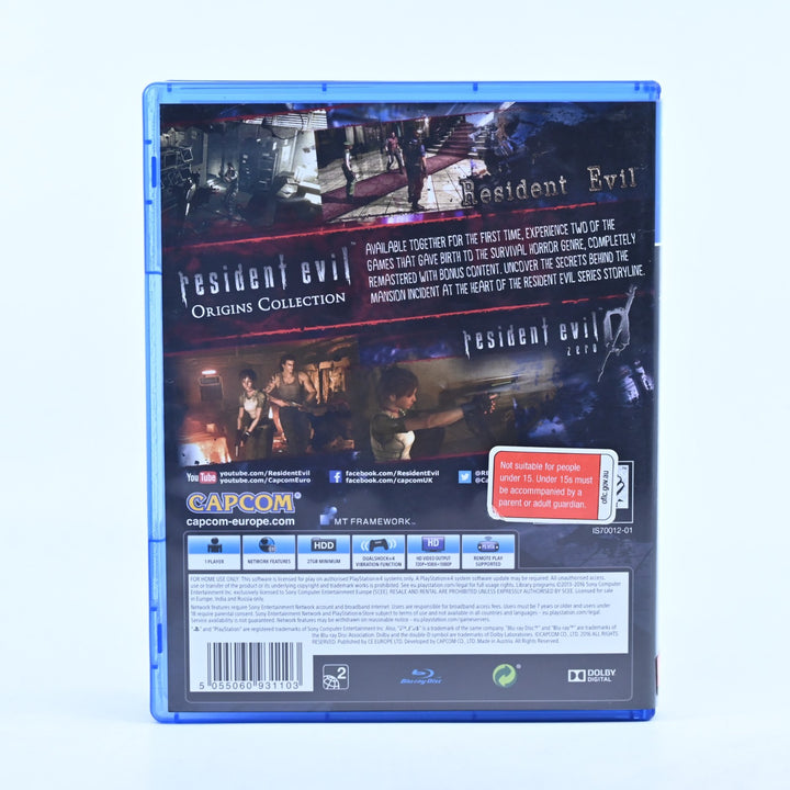 Resident Evil Origins Collection - Sony Playstation 4 / PS4 Game - FREE POST!