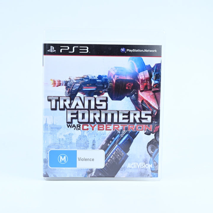 Transformers: War for Cybertron - Sony Playstation 3 / PS3 Game + Manual
