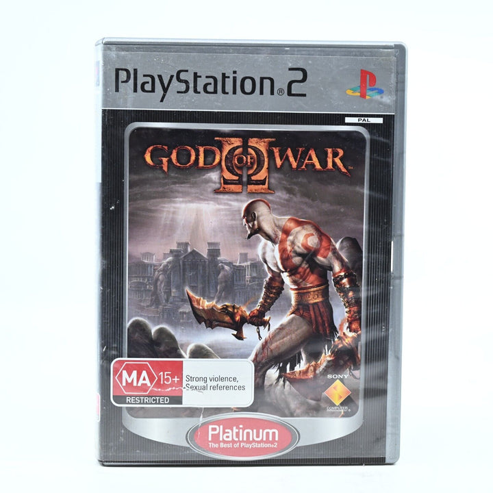 God of War II - Sony Playstation 2 / PS2 Game + Manual - PAL - FREE POST!