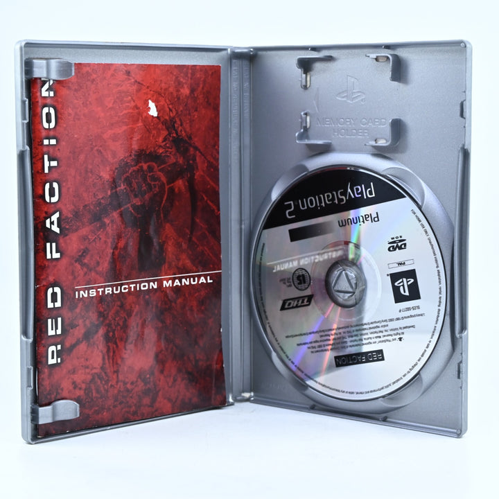 Red Faction - Sony Playstation 2 / PS2 Game + Manual - PAL - FREE POST!