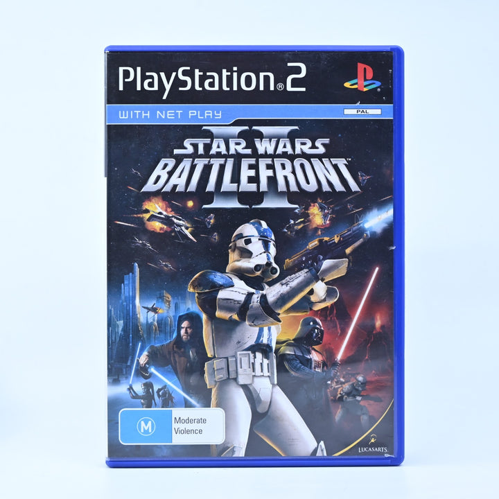 Star Wars Battlefront II - Sony Playstation 2 / PS2 Game - No Manual - PAL
