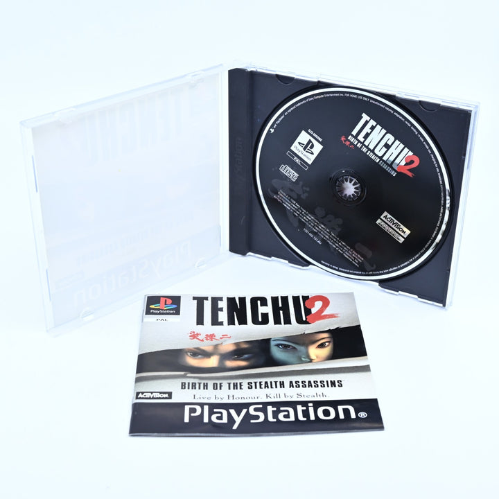 Tenchu 2: Birth of the Stealth Assassins - PS1 Game + Manual - PAL - MINT DISC!