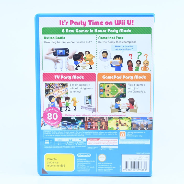 Wii Party U - Nintendo Wii U Game - PAL - FREE POST!