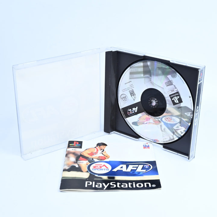 AFL 99 - Sony Playstation 1 / PS1 Game + Manual - PAL - MINT DISC!