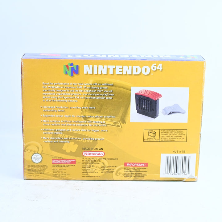 Boxed Expansion Pak - N64 / Nintendo 64 Accessory - PAL - FREE POST!