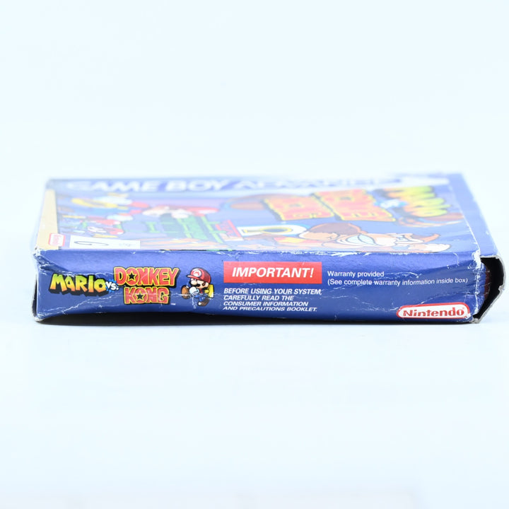 Mario Vs. Donkey Kong - Nintendo Gameboy Advance / GBA Boxed Game - PAL