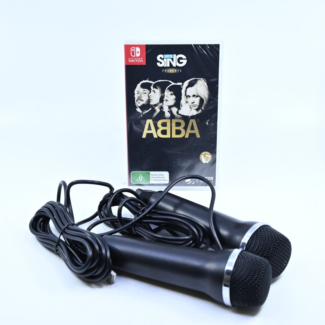 Let's Sing: ABBA - SEALED GAME! - Nintendo Switch Game - FREE POST!