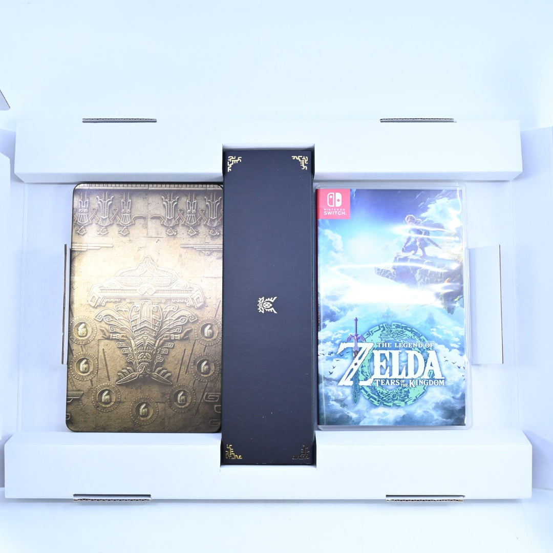 The Legend Of Zelda Tears Of The Kingdom Collectors Edition + Bag - Switch Game
