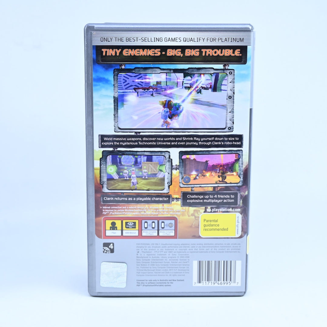 Ratchet & Clank: Size Matters - Sony PSP Game - FREE POST!