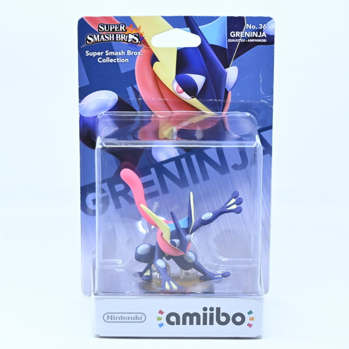 SEALED! Greninja Amiibo No.36 - Super Smash Bros. - Toy - FREE POST