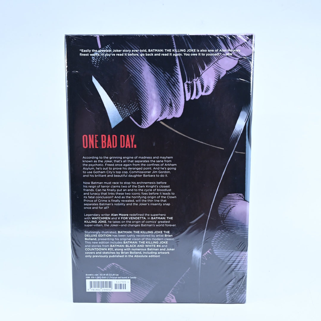 SEALED! Batman: The Killing Joke Deluxe Edition Alan Moore & Brian Bolland Comic
