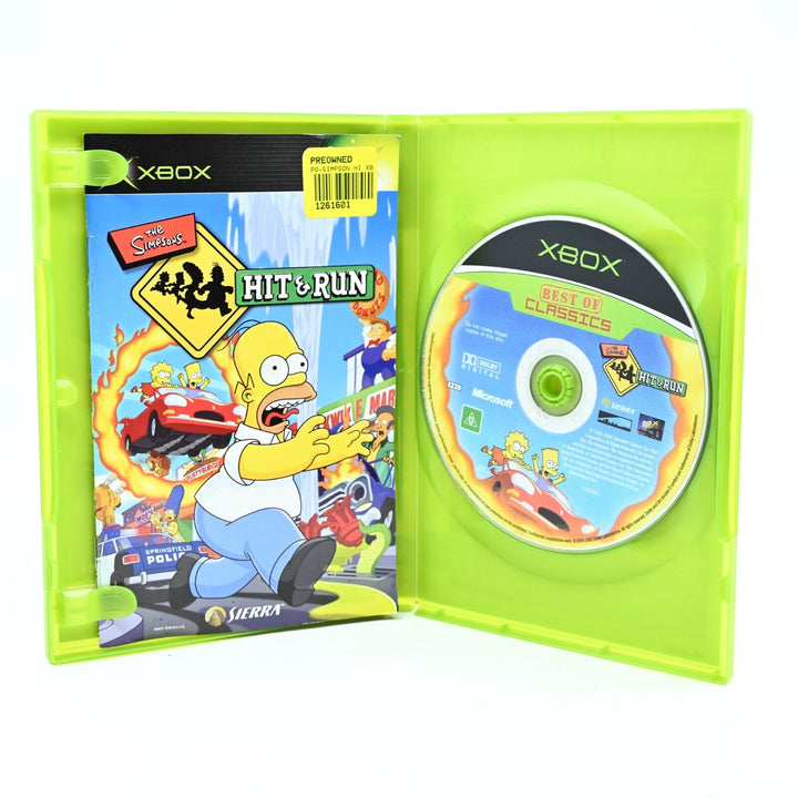 The Simpsons Hit & Run - Xbox Game - PAL - MINT DISC!