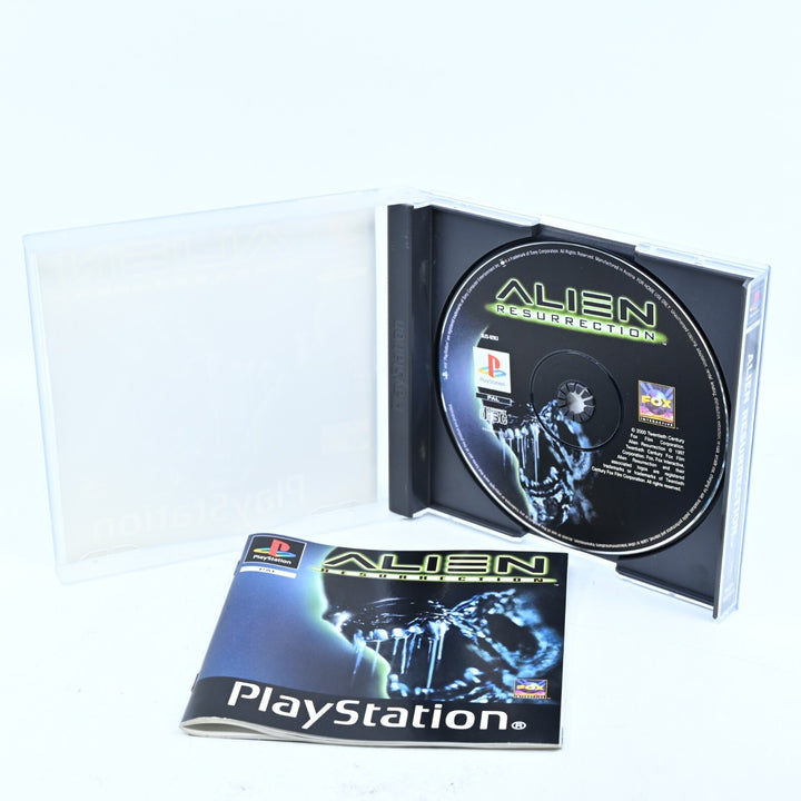 AS NEW! Alien Resurrection - Sony Playstation 1 / PS1 Game + Manual - PAL