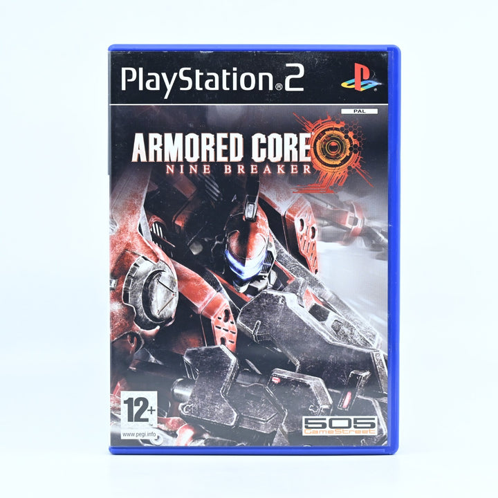 Armored Core: Nine Breaker - Sony Playstation 2 / PS2 Game + Manual - MINT DISC!