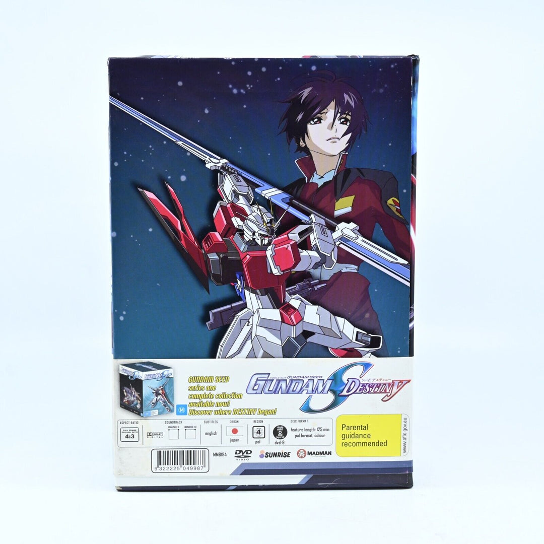 Gundam Seed Destiny Volume 1 & Collector's Box AUS PAL Anime DVD NEAR MINT DISCS