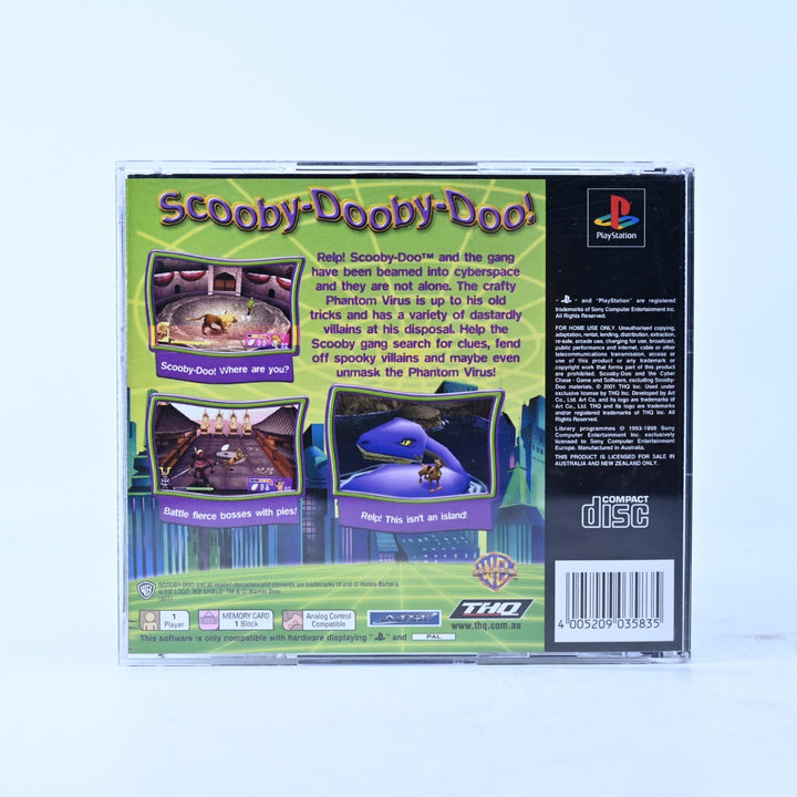 Scooby-Doo and the Cyber Chase - Sony Playstation 1 / PS1 Game + Manual - PAL