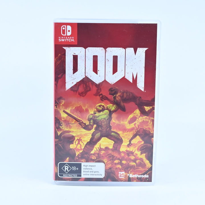 DOOM - Nintendo Switch Game - FREE POST!