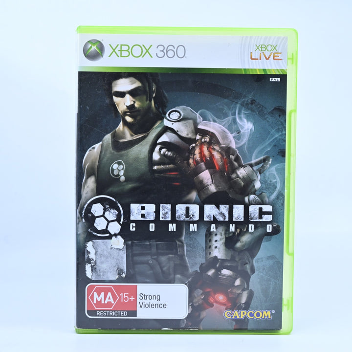 Bionic Commando - Ex-Rental - Xbox 360 Game + Manual - PAL - FREE POST!