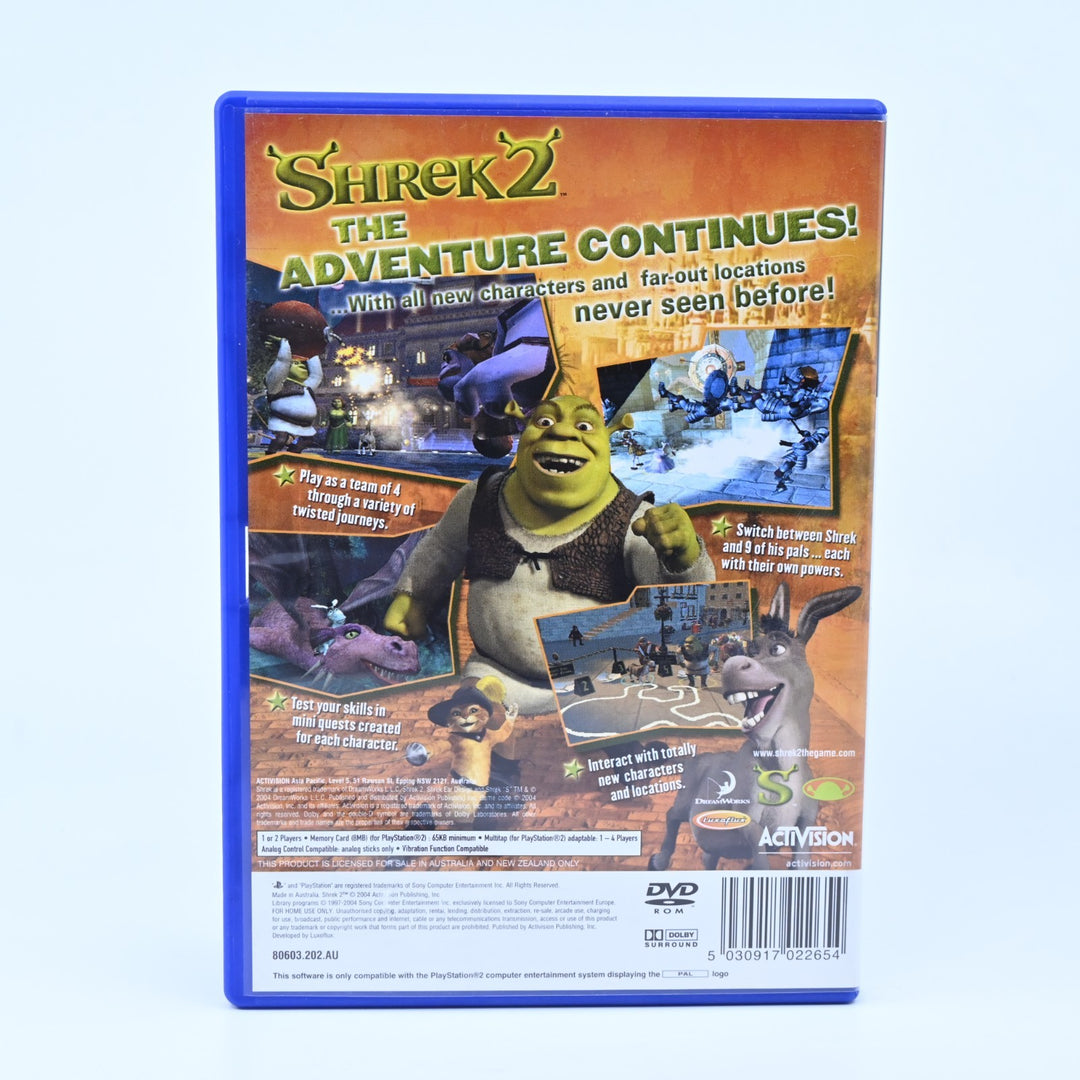 Shrek 2 - Sony Playstation 2 / PS2 Game + Manual - PAL