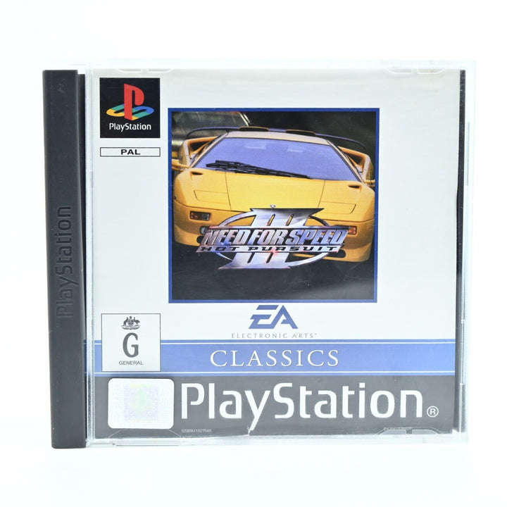 Need for Speed III 3 Hot Pursuit - Sony Playstation 1 / PS1 Game - MINT DISC!