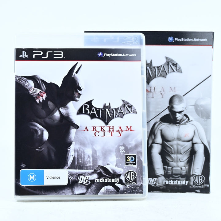 Batman Arkham City - Lenticular Holographic Cover - Sony Playstation 3 /PS3 Game