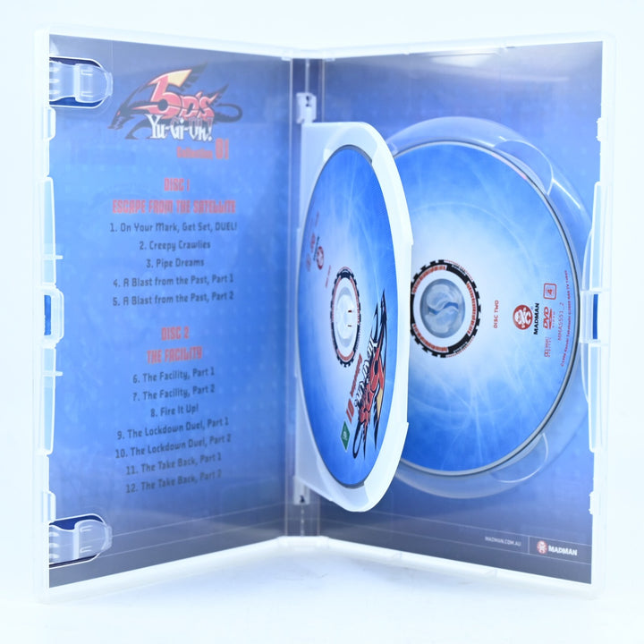 SIGNED BY VERONICA TAYLOR! YU-GIOH! 5D's Collection 01 - Region 4 DVD