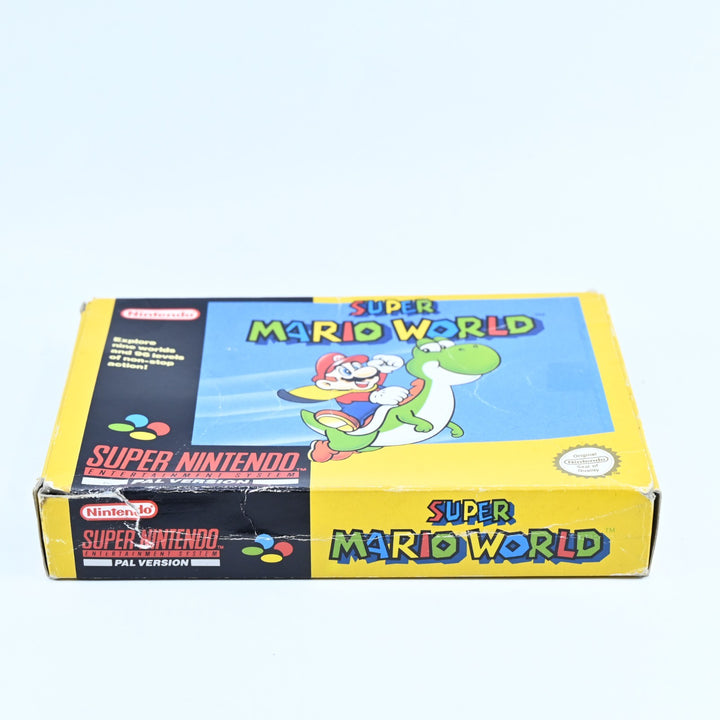 Super Mario World - Super Nintendo / SNES Boxed Game - PAL - FREE POST!