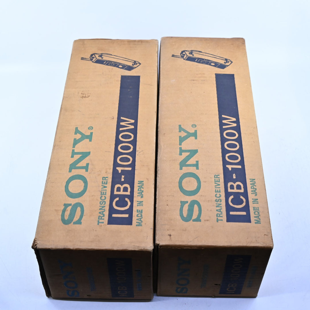 Sony ICB-1000W - Vintage Radio Transceivers Untested - Boxed Electronics