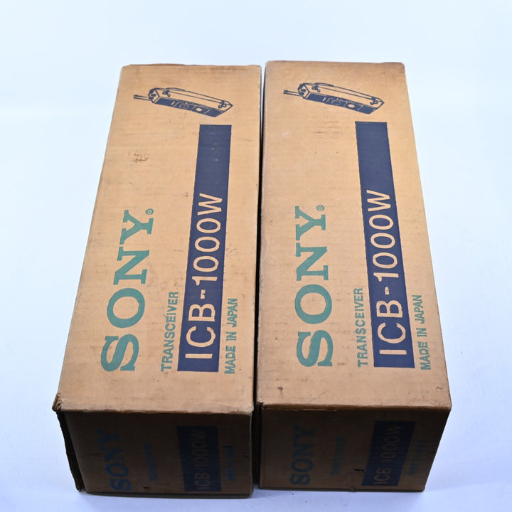 Sony ICB-1000W - Vintage Radio Transceivers Untested - Boxed Electronics