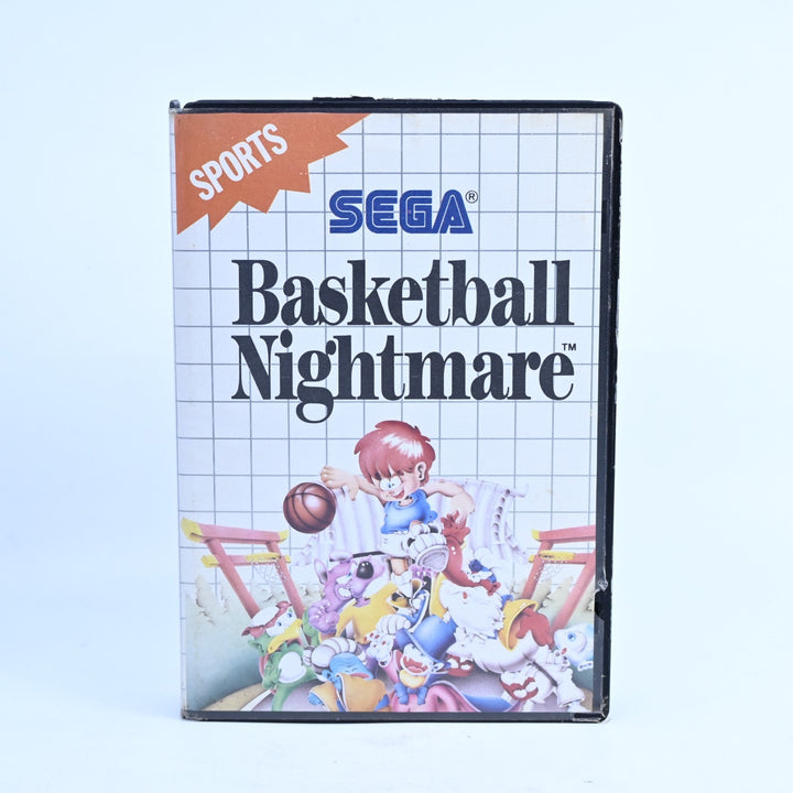Basketball Nightmare - Sega Master System Game - No Manual - PAL - FREE POST!