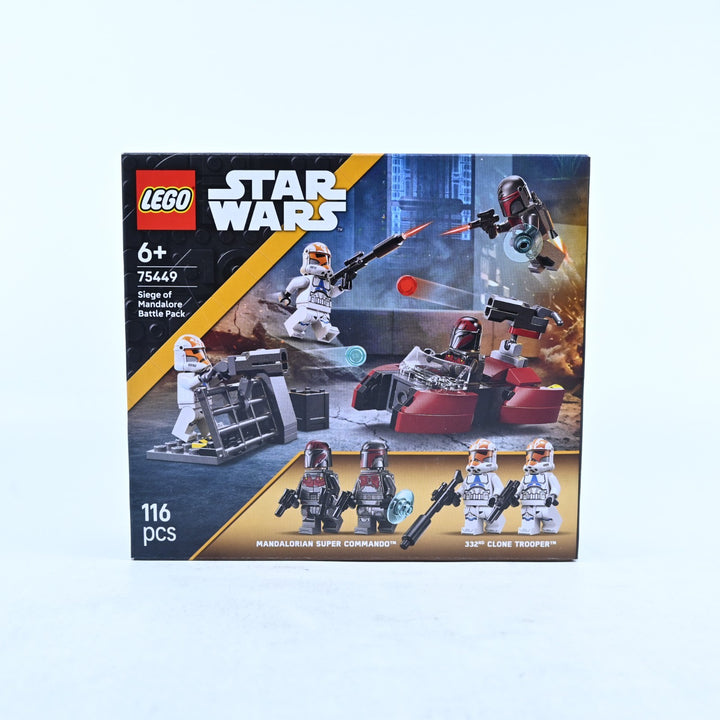 SEALED! LEGO 75449 Star Wars - Siege of Mandalore Battle Pack - Toy