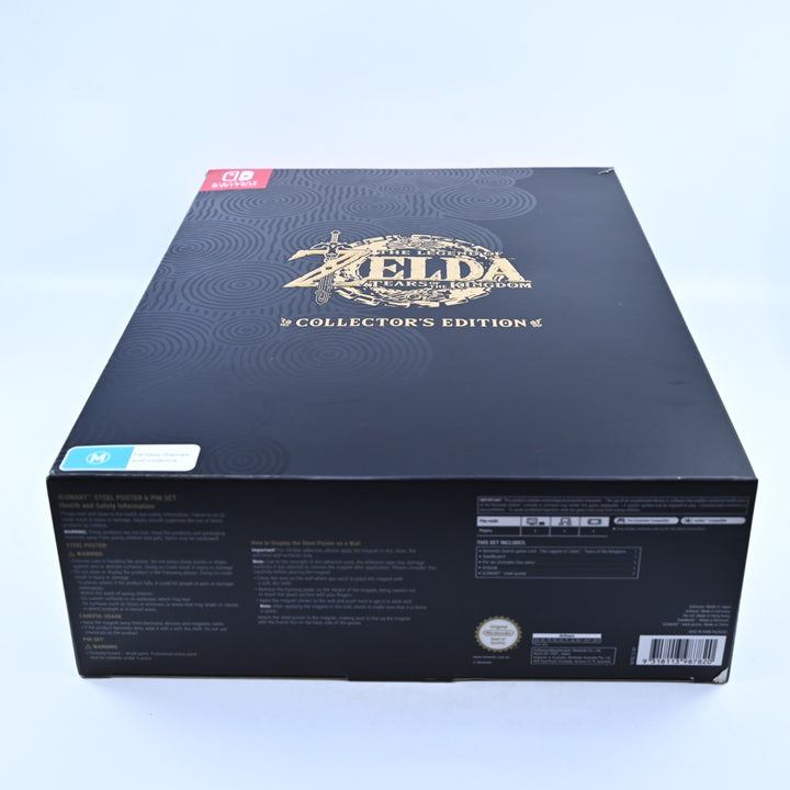 The Legend of Zelda Tears Of The Kingdom Collectors Edition Nintendo Switch Game