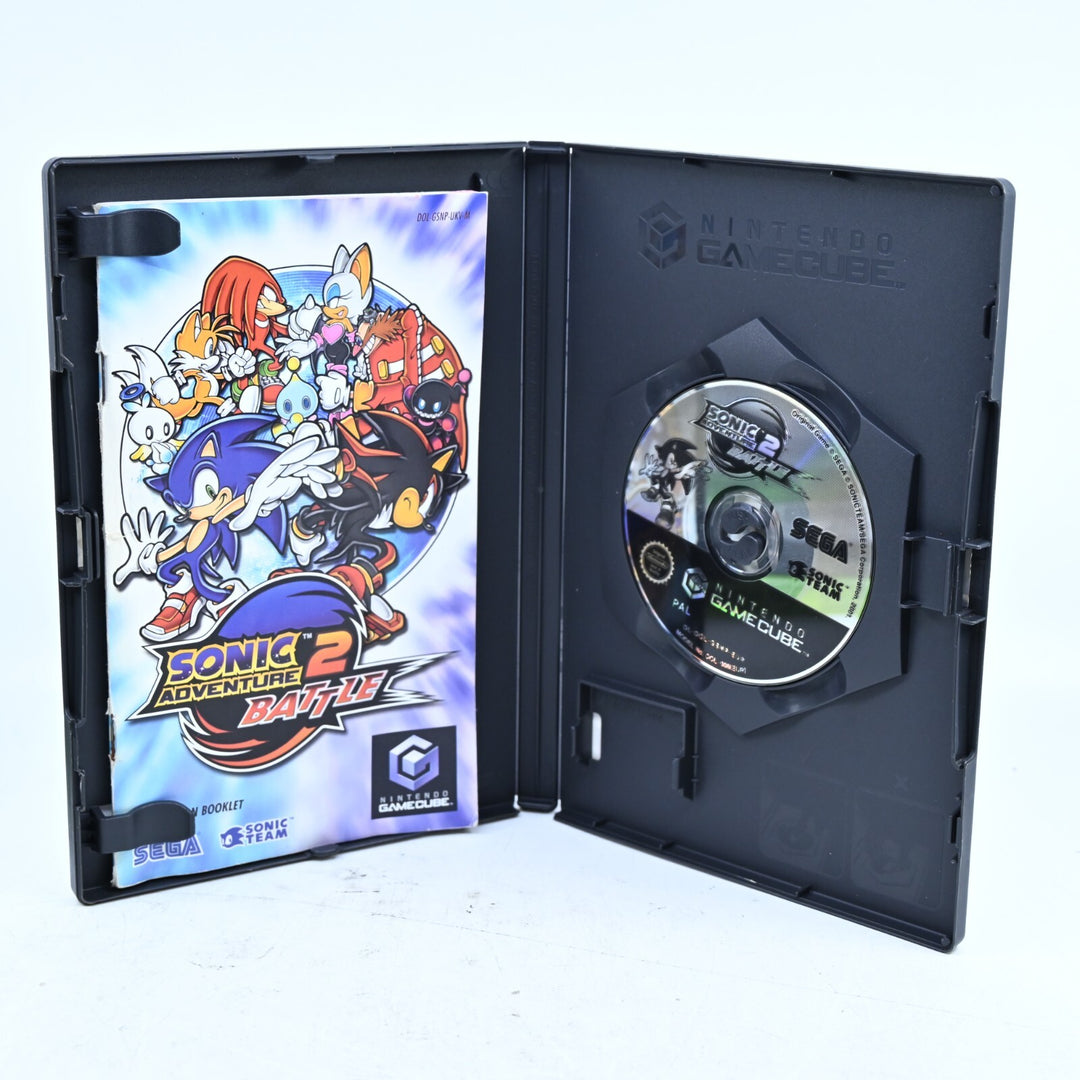 Sonic Adventure 2: Battle - Nintendo Gamecube Game + Manual - PAL - FREE POST!