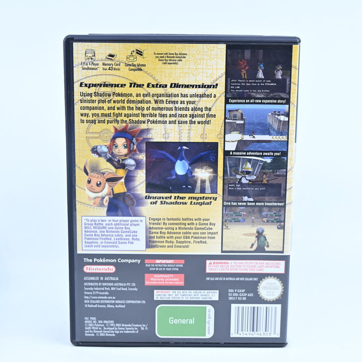 Pokemon: XD Gale Of Darkness - Nintendo Gamecube Game + Manual - PAL