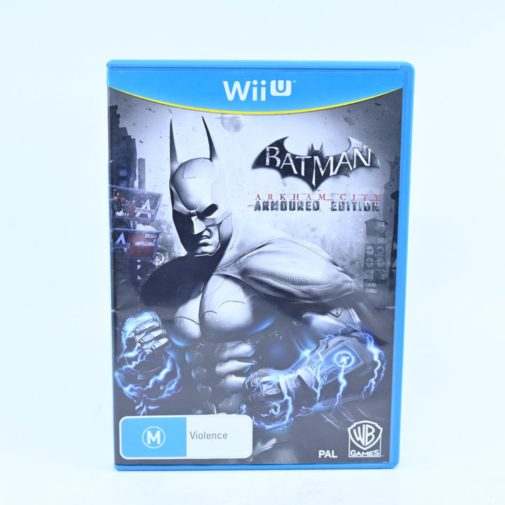 Batman: Arkham City: Armoured Edition - Nintendo Wii U Game - PAL - FREE POST!