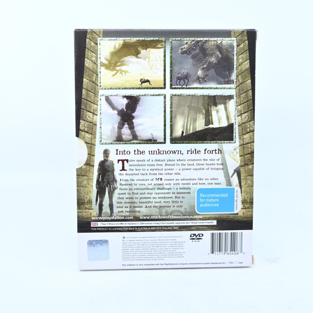 Shadow of the Colossus - Sony Playstation 2 / PS2 Game + Manual + Postcards