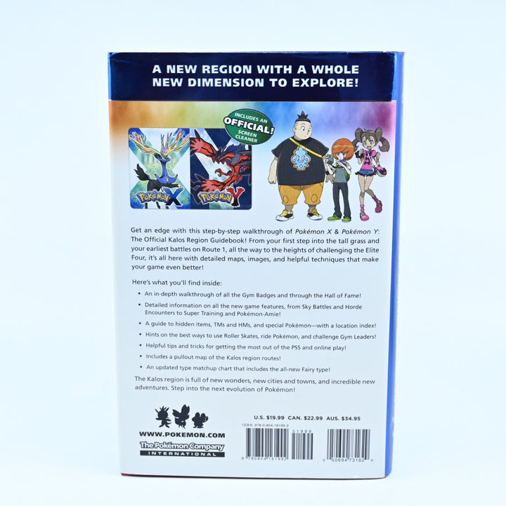 Pokemon X & Y: The Official Kalos Region Strategy Guide - HC + Map - Game Guide