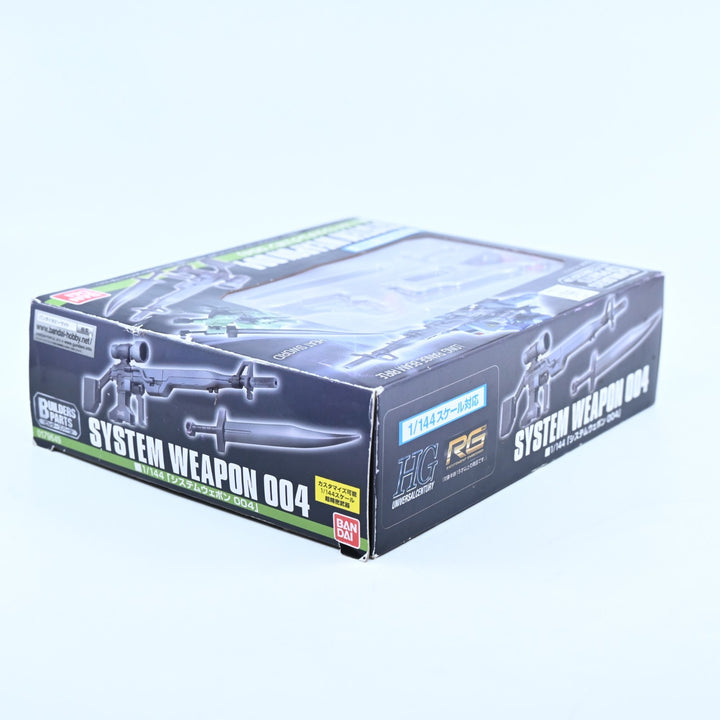 UNUSED Gundam Builder Parts - System Weapon 004 - HG/RG - 1/144 Gundam Accessory