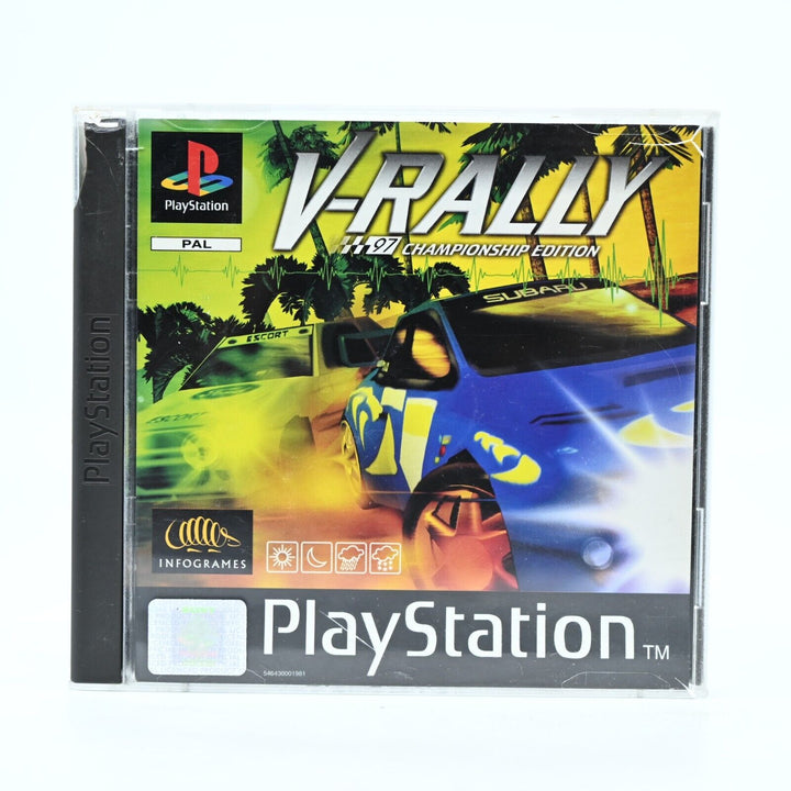 V-Rally: Championship Edition - Sony Playstation 1 / PS1 Game - PAL - MINT DISC!