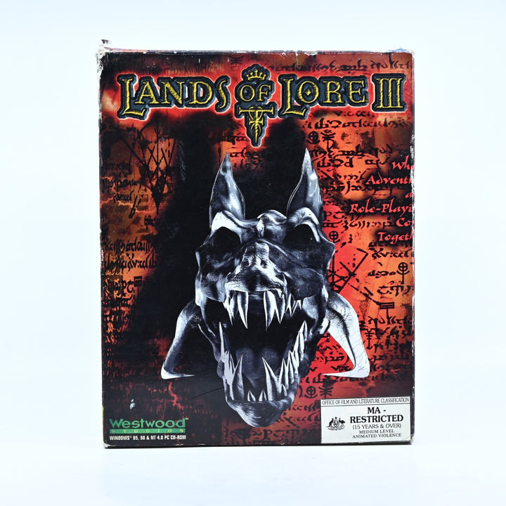 Lands of Lore III 3  - Game + Manual - PC Game / Other Game - MAKE OFFERS!