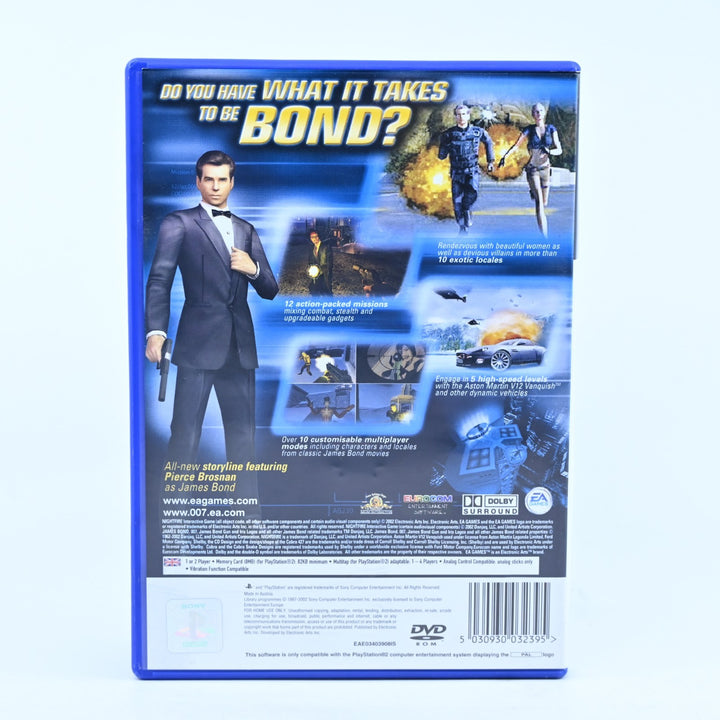James Bond 007: Nightfire - Sony Playstation 2 / PS2 Game + Manual - PAL
