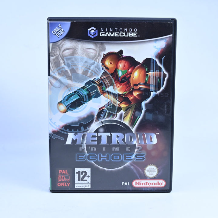 Metroid Prime 2 Echoes - Nintendo Gamecube Game + Manual - PAL - FREE POST!