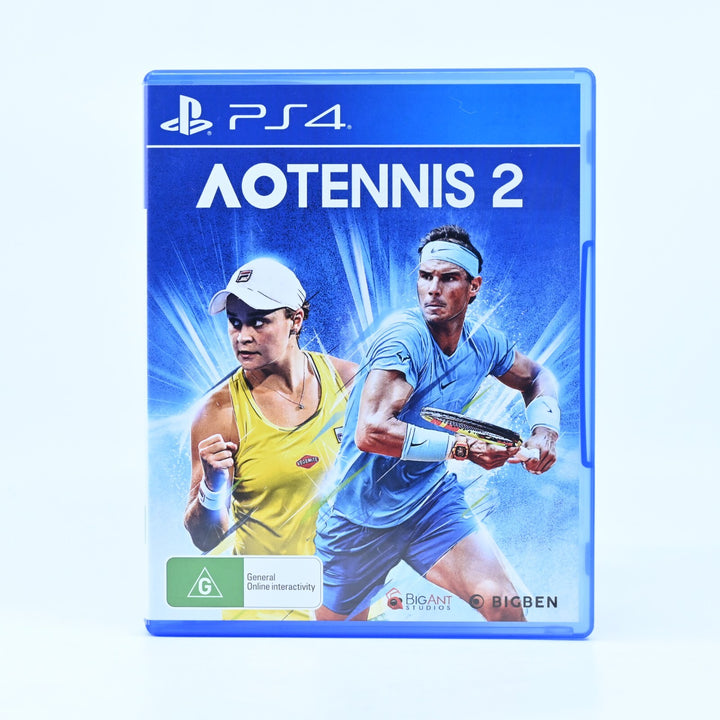 AO Tennis 2 - Sony Playstation 4 / PS4 Game - FREE POST!