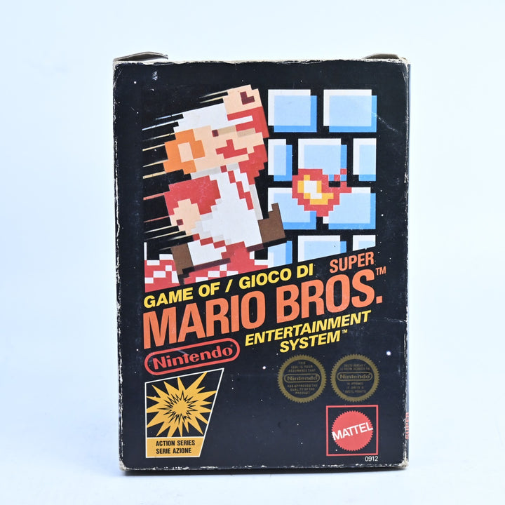 Super Mario Bros. - 5 Screw - NES Boxed Game + Manual - PAL - FREE POST!