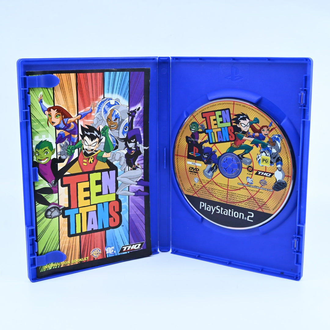 Teen Titans - Sony Playstation 2 / PS2 Game + Manual - PAL - MINT DISC!
