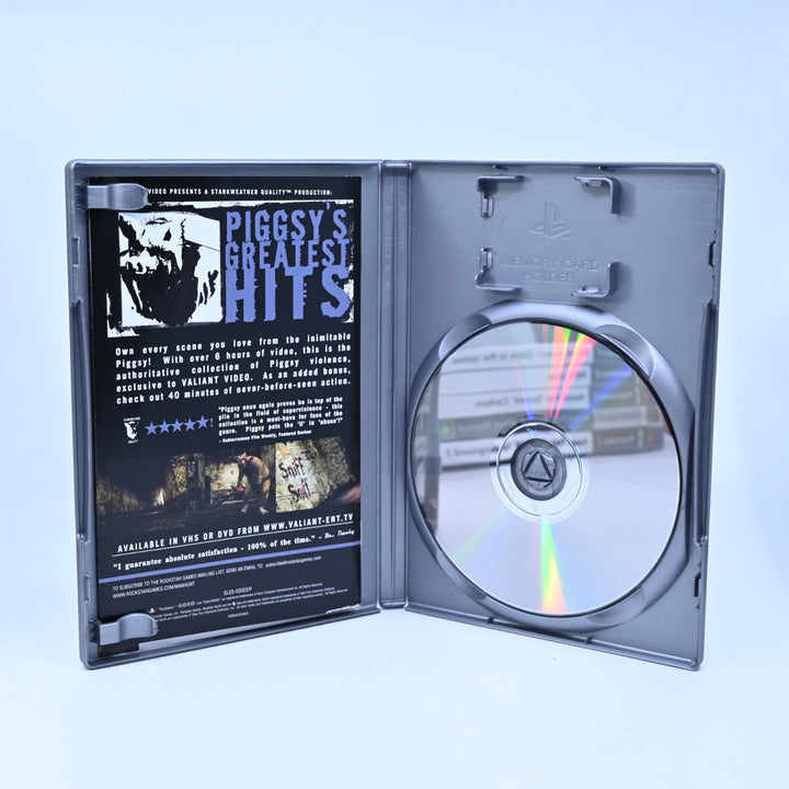Manhunt - Sony Playstation 2 / PS2 Game + Manual - PAL - MINT DISC!